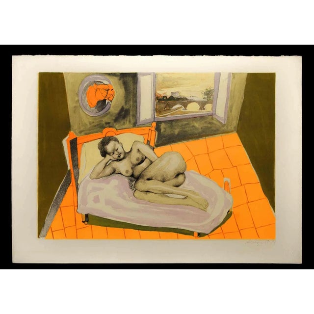 Ugo Attardi, Untitled, Lithograph, 1985 For Sale