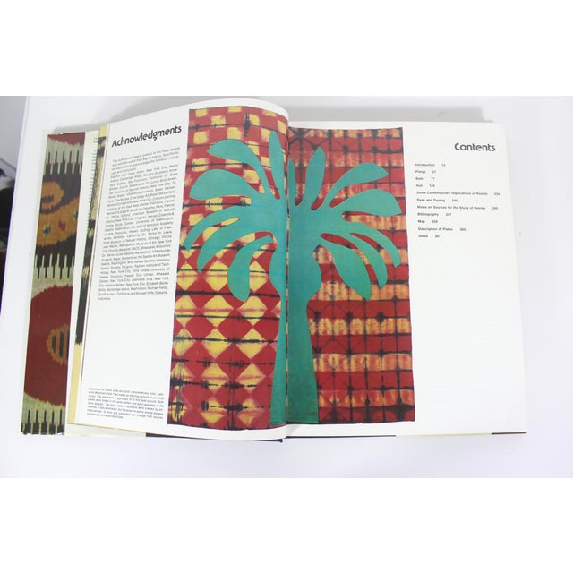 Red 1976 the Dyer’s Art Ikat, Batik, Plangi Large Size Hardcover Hard Cover Art Book Bookshelf Styling For Sale - Image 8 of 15