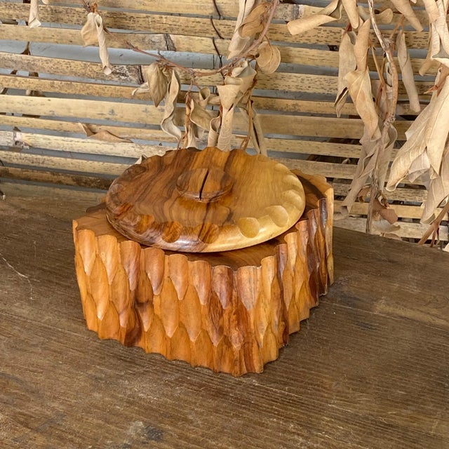 Wooden Box, France, 1980s For Sale - Image 3 of 12