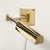 Mid-Century Modernist Hansen Retractable Brass & Metal Sconce by Metalarte For Sale In New York - Image 6 of 10