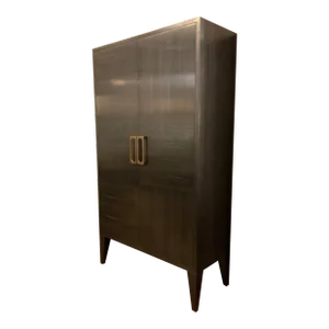 Arteriors Modern Charcoal Finished Maher Cabinet