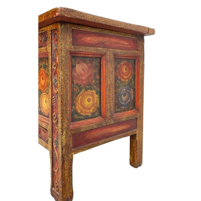 Chest in Carved Pine, 1960 For Sale - Image 16 of 18