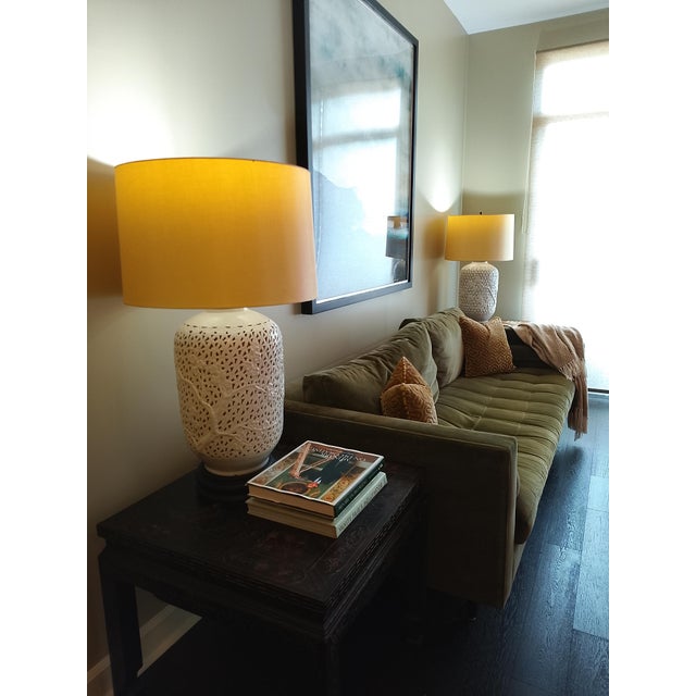 Pair of Mid 19th Century Blanc De Chine Table Lamps For Sale - Image 12 of 12