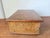 Wood Antique Walnut Marquetry Jewelry Box With Key, Burl Wood Keepsake Box, Red Velvet Lined Locking Treasure Chest, Desk Box For Sale - Image 7 of 16