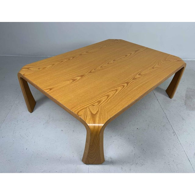 Wood Mid-Century Modern Coffee Table by Saburo Inui for Tendo Mokko, 1960s For Sale - Image 7 of 18