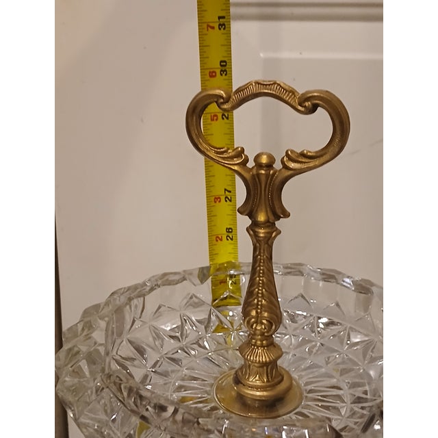 Transparent Hollywood Regency Ashtray For Sale - Image 8 of 10