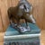 1950s Wild Boar Bronze Sculpture Razor Back Boar For Sale - Image 4 of 11
