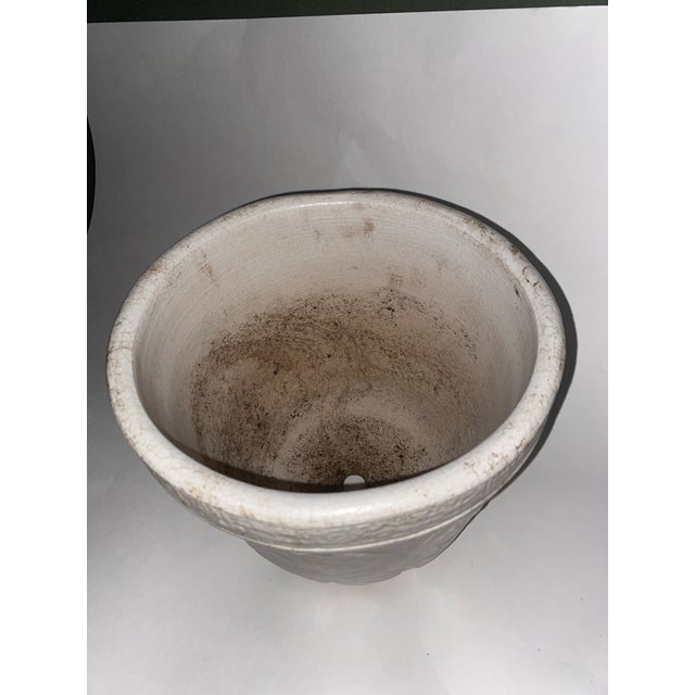 1920s 19th Century Red Wing Pottery Planter Antique Red Wing Elephant Ear Planter. For Sale - Image 5 of 12