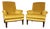 Pair of Napoleon III Library Chairs C. 1860 For Sale