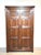 Antique Oak Wardrobe Cabinet For Sale - Image 6 of 6