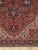 Antique Persian Heriz Carpet Handmade Wool Oriental Rug, Rusty/Red Field, Navy For Sale - Image 16 of 18