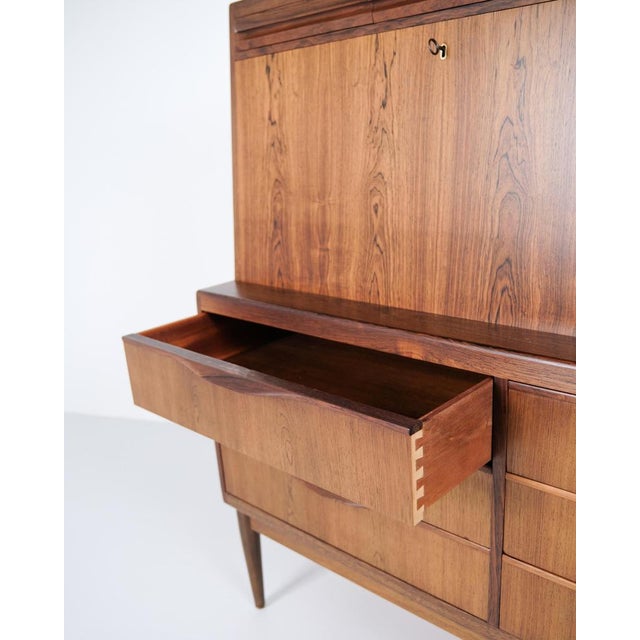 Secretary in Rosewood by Erling Torvits, 1960s For Sale - Image 3 of 17