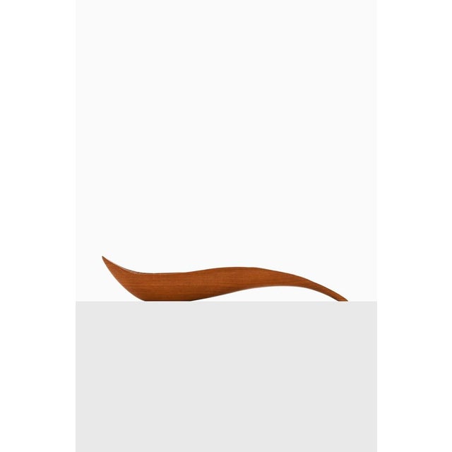 Sculptural Teak Bowl, 1961 For Sale - Image 3 of 6