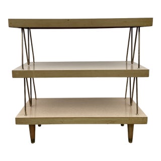 Vintage Mid Century 3-Tier Display Etagere For Sale