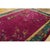 Textile 1920s Red Knotted Antique Chinese Art Deco Rug by Walter Nichols 8' 10"x 11' 6" For Sale - Image 7 of 9
