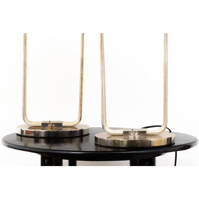 Bauhaus Lamps by Marcel Breuer for the Paris Expo, 1925, Set of 2 For Sale - Image 3 of 14