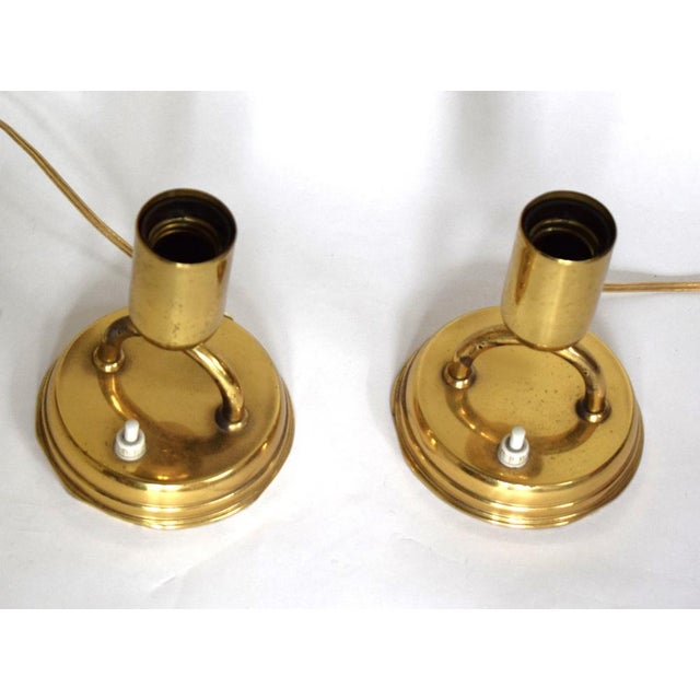 Small Mid-Century Table Lamps, 1950s, Set of 2 For Sale - Image 4 of 10