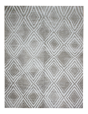 Hand Knotted Bamboo Rug by Aara Rugs Inc. - 8' X 10'