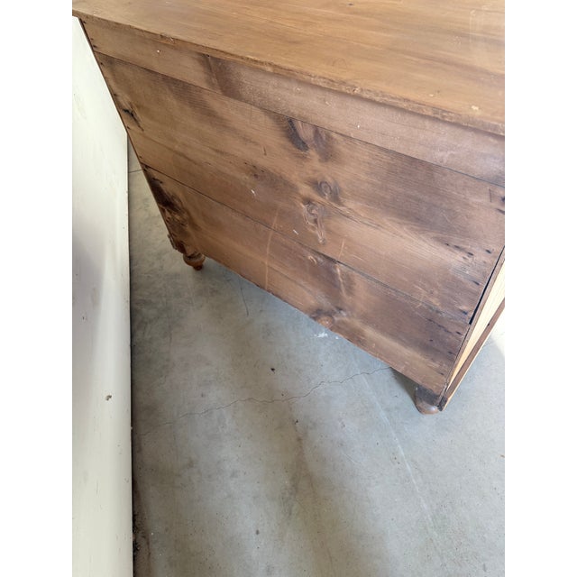 Antique Pine Two Over Two Drawers - Chest of Drawers From England For Sale - Image 18 of 18