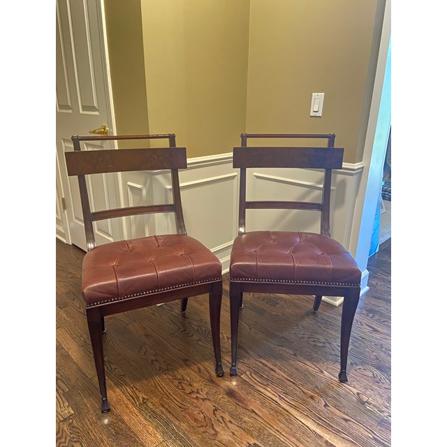 Hendredon Hanover Side Chairs - a Pair For Sale - Image 10 of 10