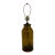 Vintage Blenko Glass Bottle Lamp For Sale
