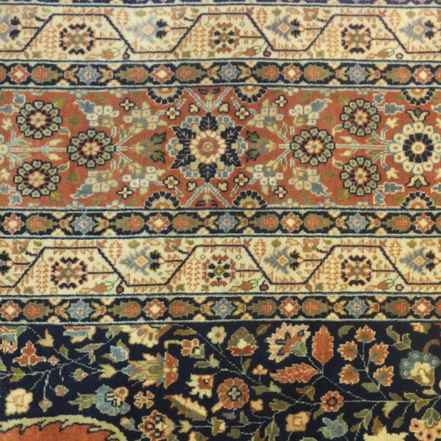 1980s 1980s Tabriz Rug - 11'5" X 8'2" For Sale - Image 5 of 6