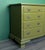 1970's Chippendale Olive Green Lacquer Dresser of Twelve Drawers For Sale - Image 11 of 14