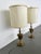 Rembrandt Lamp Company Vintage Rembrandt-Style Brass Torchiere Table Lamps - Set of 2 For Sale - Image 4 of 8