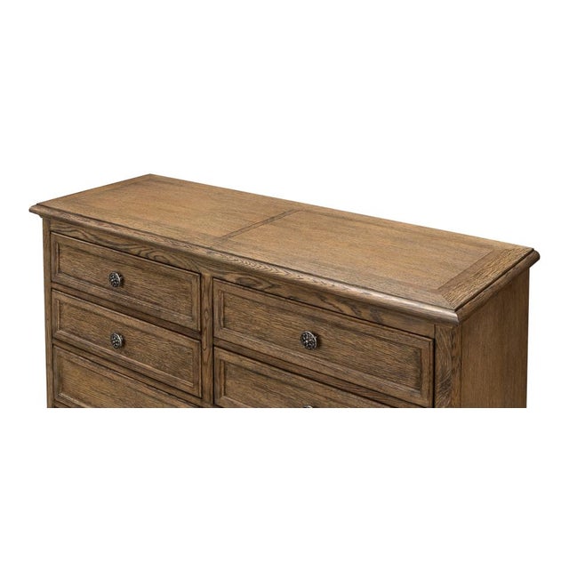 Rohan Equestrian Chest Husk 7 Drawers | Chairish
