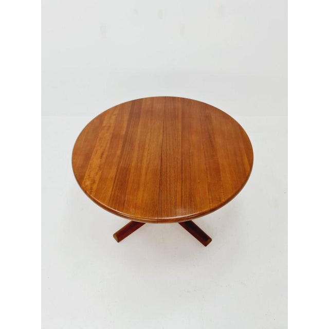 Mid-Century Modern Danish Teak Dining Table from Dyrlund, 1970s For Sale - Image 11 of 11