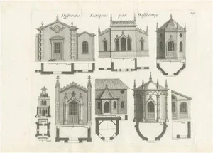 Le Rouge, Garden Kiosks, 1785, Paper