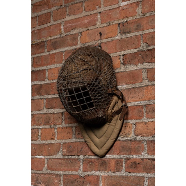 Early 20th Century W W I Bayonet and Fencing Training Mask For Sale In Chicago - Image 6 of 10