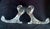 Transparent Mid-Century Heisey Glass Pouter Pigeon Figurines - A Pair For Sale - Image 8 of 12