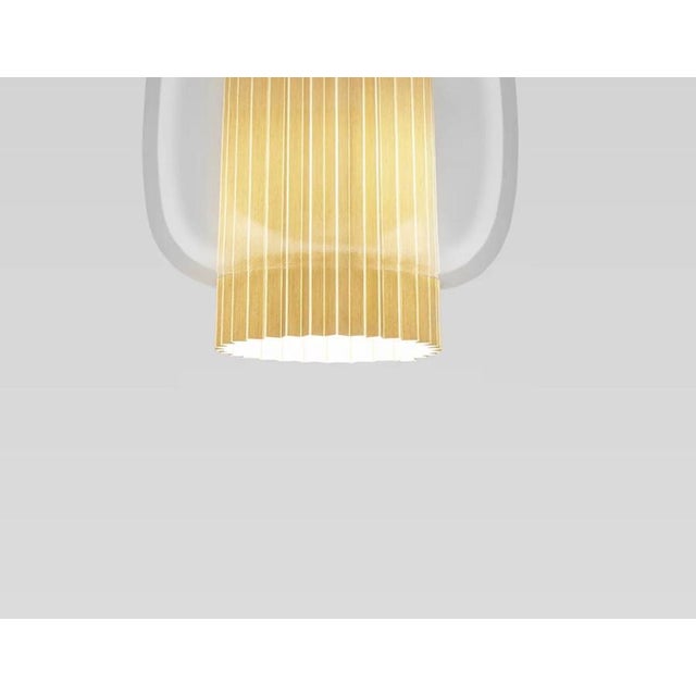 Not Yet Made - Made To Order Manila C Pe Golden Matte-Beige Pendant Lamp by Sebastian Herkner for Parachilna For Sale - Image 5 of 11