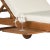 Spritely Home Newport Chaise Lounge Chair with Side Table, Natural/Beige Cushion For Sale - Image 4 of 11
