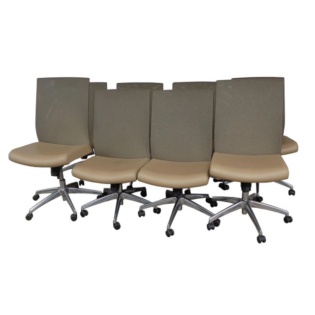 Coffee Stylex Sava Cvek Conference Chair For Sale - Image 8 of 9