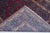 Ink Blue Antique Semnan Rug 4'9'' X 6'5'' For Sale - Image 8 of 9