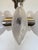 Space Age Ceiling Light in Steel and Glass, 1970s For Sale - Image 11 of 16