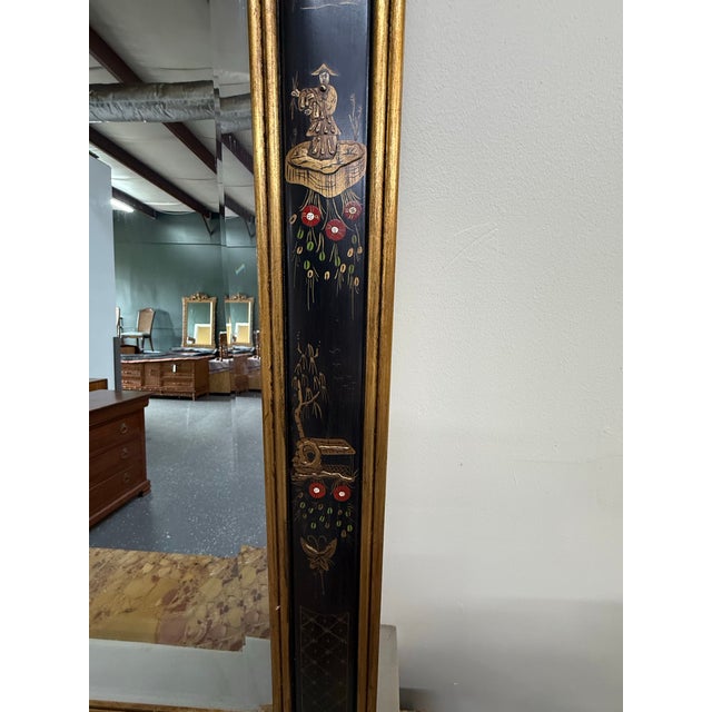 Vintage Friedman Brothers Chinoiserie Wall Mirror For Sale In Baton Rouge - Image 6 of 12
