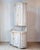 Swedish Gustavian Period Two-Part Corner Cabinet with Original Paint, Late 18th For Sale - Image 13 of 13