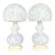 Vintage Globe Lamps After Murano for Someroso for Laurel Lighting - A Pair For Sale