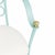 1950s Restored Teal "Ribcage" Patio/Outdoor Lounge Chair W/ Brass, Set of Two For Sale - Image 4 of 7