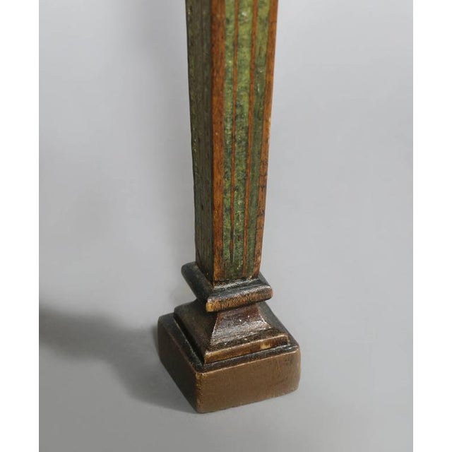 Stone Irish Neoclassic Marble Mounted Console Table For Sale - Image 7 of 9