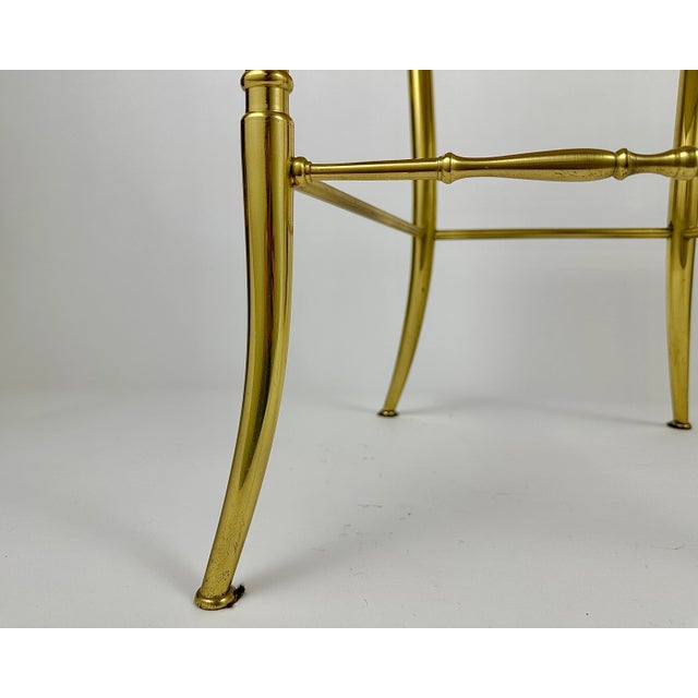 Gold Antique Side Chair in Bronze For Sale - Image 8 of 11