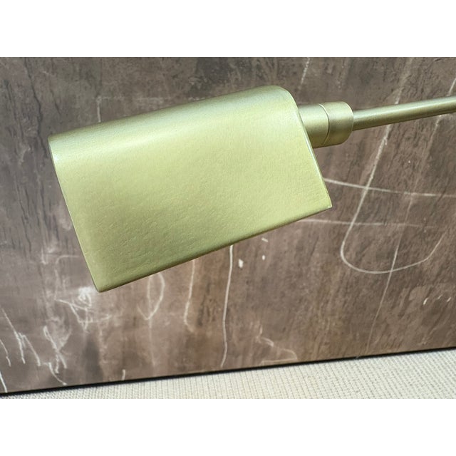 Rh Métier Task Floor Lamp Lacquered Burnished Brass | Adjustable Swing Arm | Dimmable Task Lighting For Sale - Image 14 of 18