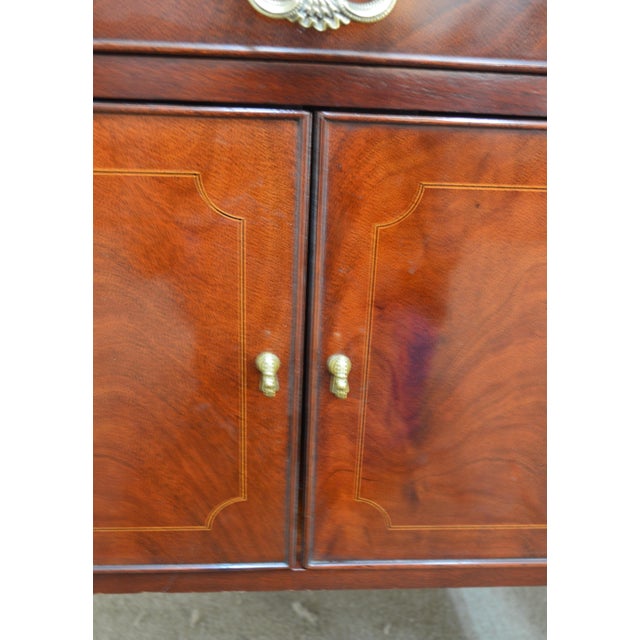 Baker Mahogany Nightstands a Pair For Sale In Philadelphia - Image 6 of 17