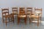 Danish Oak and Seagrass Chairs by Hans Dau, Set of 6. 1960s. Set of six Scandinavian Mid-Century Modern dining room chairs...