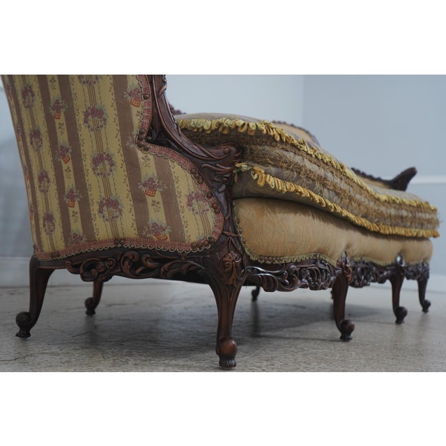 Ej Victor Carol Bolton Victorian Style Sofa For Sale - Image 11 of 18
