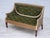 1930s Danish Ash Wood Two-Seater Sofa with Velour Upholstery, 1930s For Sale - Image 5 of 18