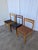 Black Vintage Scandinavian Wooden Dining Chairs, Yugoslav, 1970s, Set of 14 For Sale - Image 8 of 18